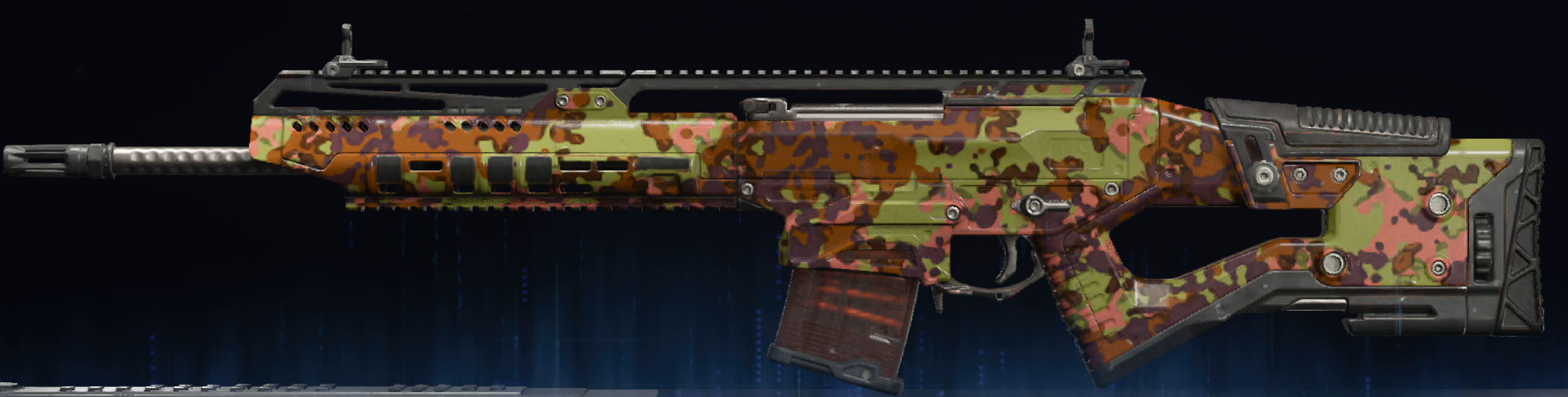 Rendu du camouflage Automne sur KRS-7.62